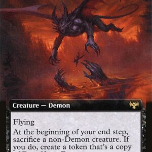 Innistrad: Crimson Vow - 369 - Dreadfeast Demon - Rare - B - Foil