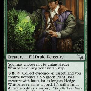 Murders at Karlov Manor - 165 - Hedge Whisperer - Uncommon - G - Non-foil