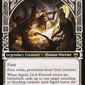 Kaldheim - 301 - Sigrid, God-Favored - Rare - W - Non-foil