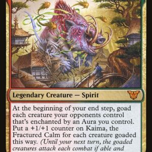 Neon Dynasty Commander - 3 - Kaima, the Fractured Calm - Mythic - RG - Non-foil