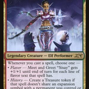 Unfinity - 172 - Meet and Greet "Sisay" - Rare - RG - Foil