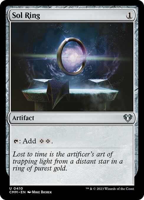 Commander Masters - 410 - Sol Ring - Uncommon - C - Non-foil