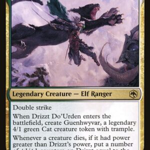 Adventures in the Forgotten Realms - 220 - Drizzt Do'Urden - Rare - WG - Non-foil