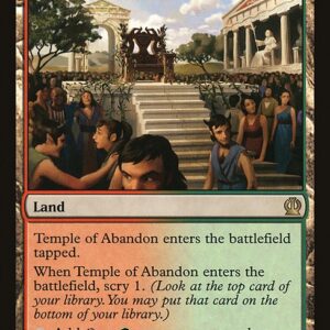 Theros - 224 - Temple of Abandon - Rare - C - Non-foil (Front)