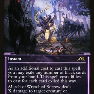 Kamigawa: Neon Dynasty - 380 - March of Wretched Sorrow - Rare - B - Non-foil