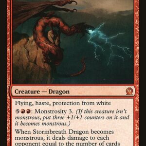 Theros - 143 - Stormbreath Dragon - Mythic - R - Non-foil (Front)