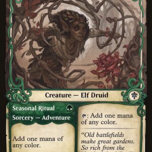 Throne of Eldraine - 300 - Rosethorn Acolyte // Seasonal Ritual - Common - G - Non-foil