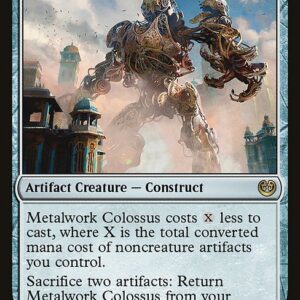 Kaladesh - 222 - Metalwork Colossus - Rare - C - Foil (Front)