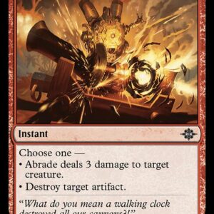 The Lost Caverns of Ixalan - 131 - Abrade - Common - R - Non-foil (Front)