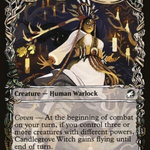 Innistrad: Midnight Hunt - 287 - Candlegrove Witch - Common - W - Foil