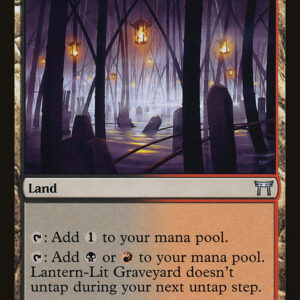 Champions of Kamigawa - 278 - Lantern-Lit Graveyard - Uncommon - C - Non-foil (Front)