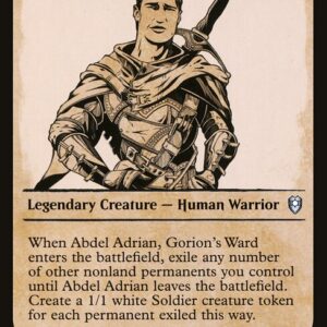 Commander Legends: Battle for Baldur's Gate - 375 - Abdel Adrian, Gorion's Ward - Uncommon - W - Non-foil