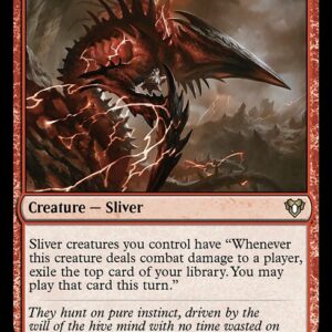 Commander Masters - 734 - Capricious Sliver - Rare - R - Non-foil