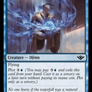 Outlaws of Thunder Junction - 43 - Djinn of Fool's Fall - Common - U - Non-foil