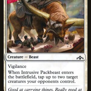 Guilds of Ravnica - 17 - Intrusive Packbeast - Common - W - Non-foil
