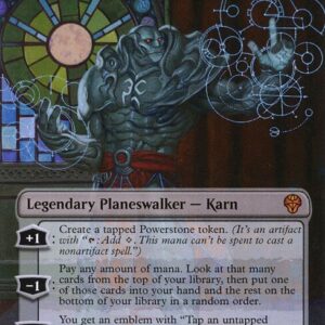 Dominaria United - 372 - Karn, Living Legacy - Mythic - C - Foil