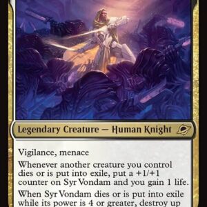 Edge of Eternities - 231 - Syr Vondam, Sunstar Exemplar - Rare - WB - Non-foil