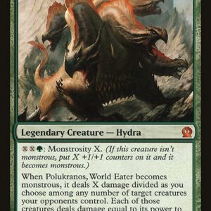 Theros - 172 - Polukranos, World Eater - Mythic - G - Non-foil (Front)
