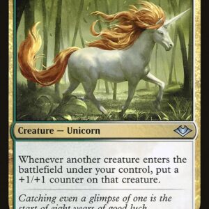 Modern Horizons - 201 - Good-Fortune Unicorn - Uncommon - WG - Non-foil