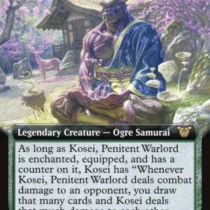 Neon Dynasty Commander - 67 - Kosei, Penitent Warlord - Rare - G - Non-foil