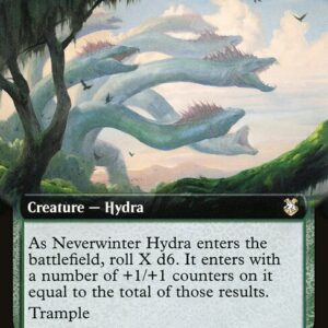 Forgotten Realms Commander - 310 - Neverwinter Hydra - Rare - G - Non-foil (Front)