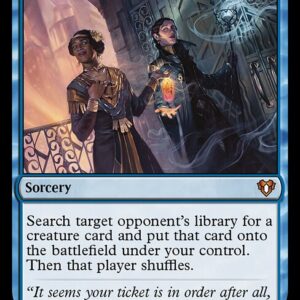 Commander Masters - 77 - Bribery - Mythic - U - Non-foil