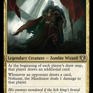 Commander Masters - 349 - Nekusar, the Mindrazer - Rare - Multi - Non-foil