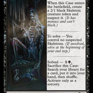 Murders at Karlov Manor - 80 - Case of the Stashed Skeleton - Rare - B - Non-foil