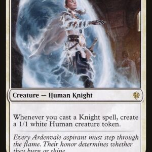 Throne of Eldraine - 36 - Worthy Knight - Rare - W - Non-foil