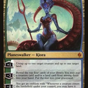 Battle for Zendikar - 213 - Kiora, Master of the Depths - Mythic - UG - Non-foil