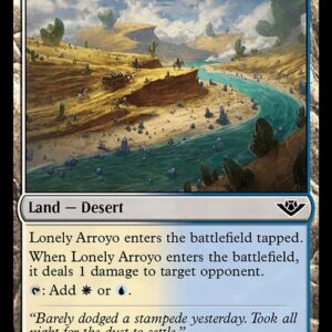 Outlaws of Thunder Junction - 260 - Lonely Arroyo - Common - C - Non-foil