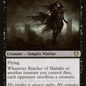 Midnight Hunt Commander - 107 - Butcher of Malakir - Rare - B - Non-foil (Front)
