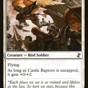 Time Spiral Remastered - 12 - Castle Raptors - Common - W - Non-foil