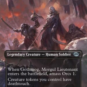 The Lord of the Rings: Tales of Middle-earth - 429 - Gothmog, Morgul Lieutenant - Uncommon - B - Foil