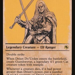 Adventures in the Forgotten Realms - 338 - Drizzt Do'Urden - Rare - WG - Non-foil