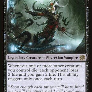 Phyrexia: All Will Be One - 114 - Vraan, Executioner Thane - Rare - B - Foil
