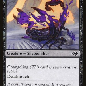 Modern Horizons - 114 - Venomous Changeling - Common - B - Non-foil