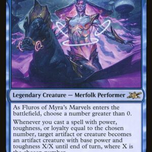Unfinity - 46 - Fluros of Myra's Marvels - Rare - U - Foil