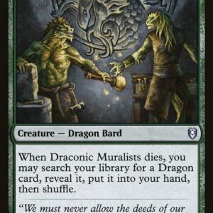 Commander Legends: Battle for Baldur's Gate - 224 - Draconic Muralists - Uncommon - G - Non-foil