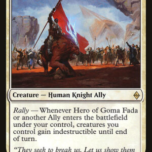 Battle for Zendikar - 31 - Hero of Goma Fada - Rare - W - Non-foil