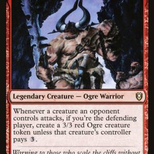 Commander Legends: Battle for Baldur's Gate - 800 - Kazuul, Tyrant of the Cliffs - Rare - R - Non-foil