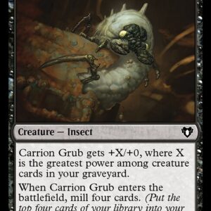 Commander Masters - 143 - Carrion Grub - Common - B - Non-foil