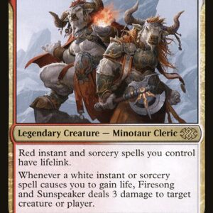 Double Masters 2022 - 215 - Firesong and Sunspeaker - Rare - WR - Foil