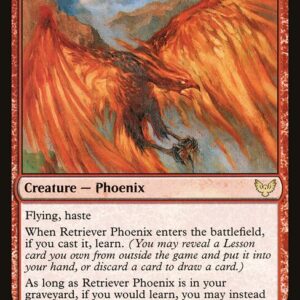 Strixhaven: School of Mages - 113 - Retriever Phoenix - Rare - R - Foil