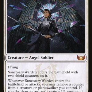 Streets of New Capenna - 30 - Sanctuary Warden - Mythic - W - Non-foil