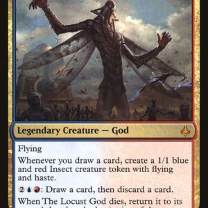 Hour of Devastation - 139 - The Locust God - Mythic - UR - Non-foil