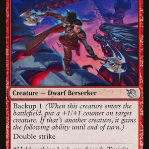 March of the Machine - 138 - Fearless Skald - Uncommon - R - Foil