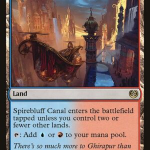 Kaladesh - 249 - Spirebluff Canal - Rare - C - Foil (Front)
