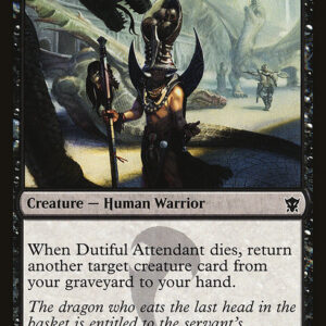 Dragons of Tarkir - 99 - Dutiful Attendant - Common - B - Non-foil