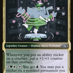 Unfinity - 273 - Tusk and Whiskers - Uncommon - WG - Foil